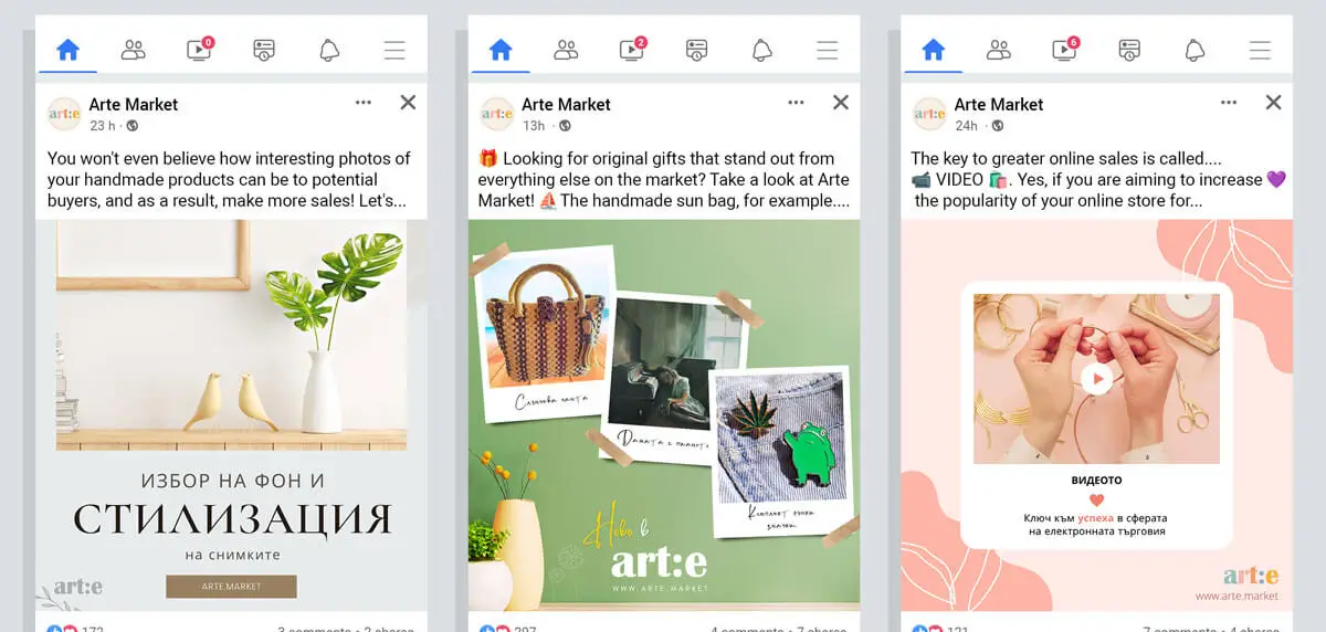 Arte - Social Media Content