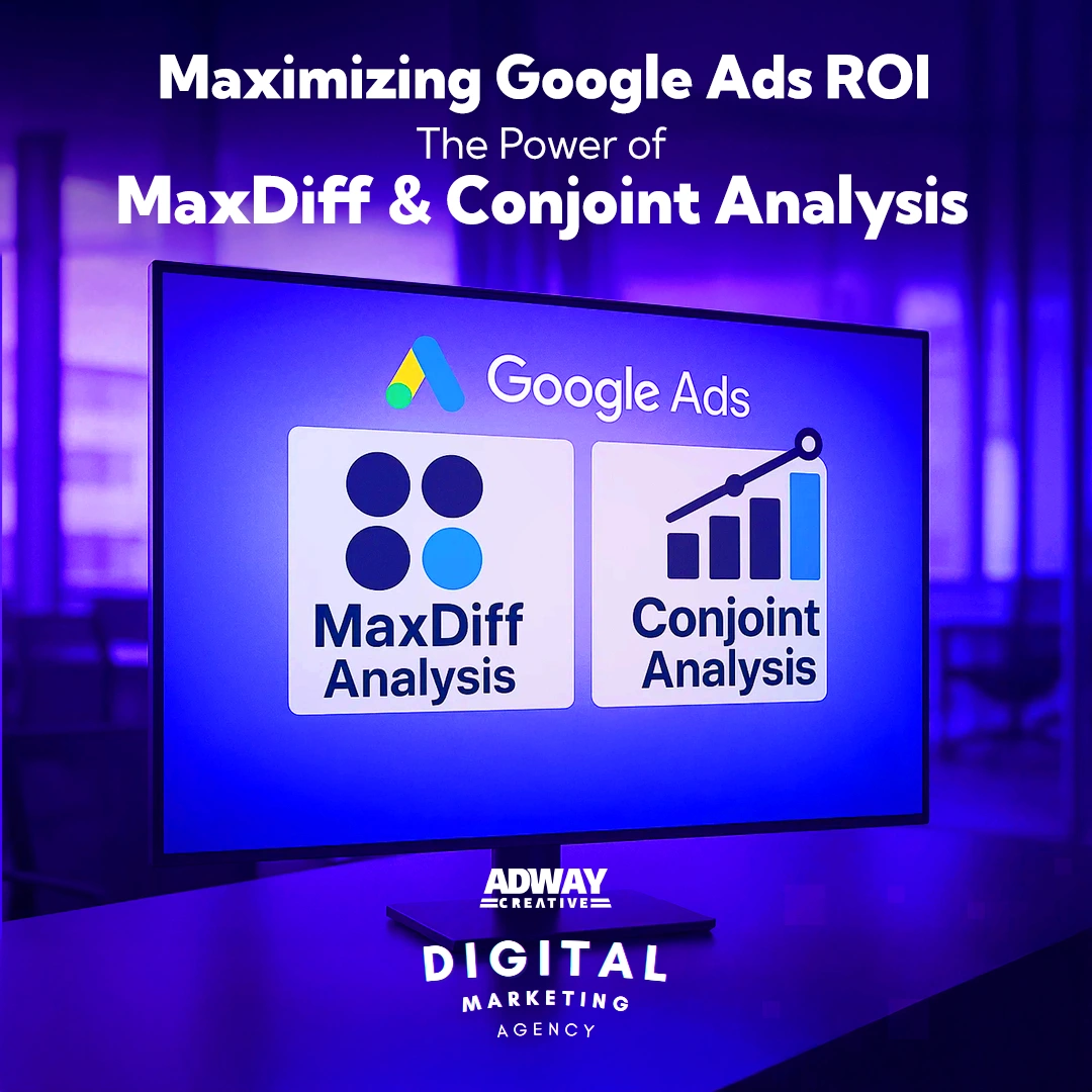 Maximizing Google Ads ROI The Power of MaxDiff and Conjoint Analysis